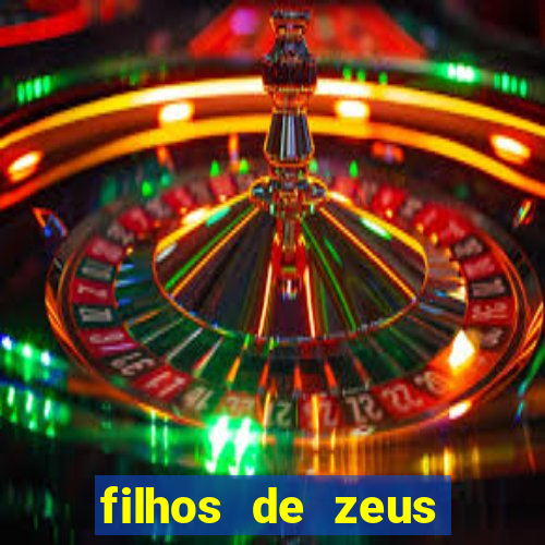 filhos de zeus mitologia grega